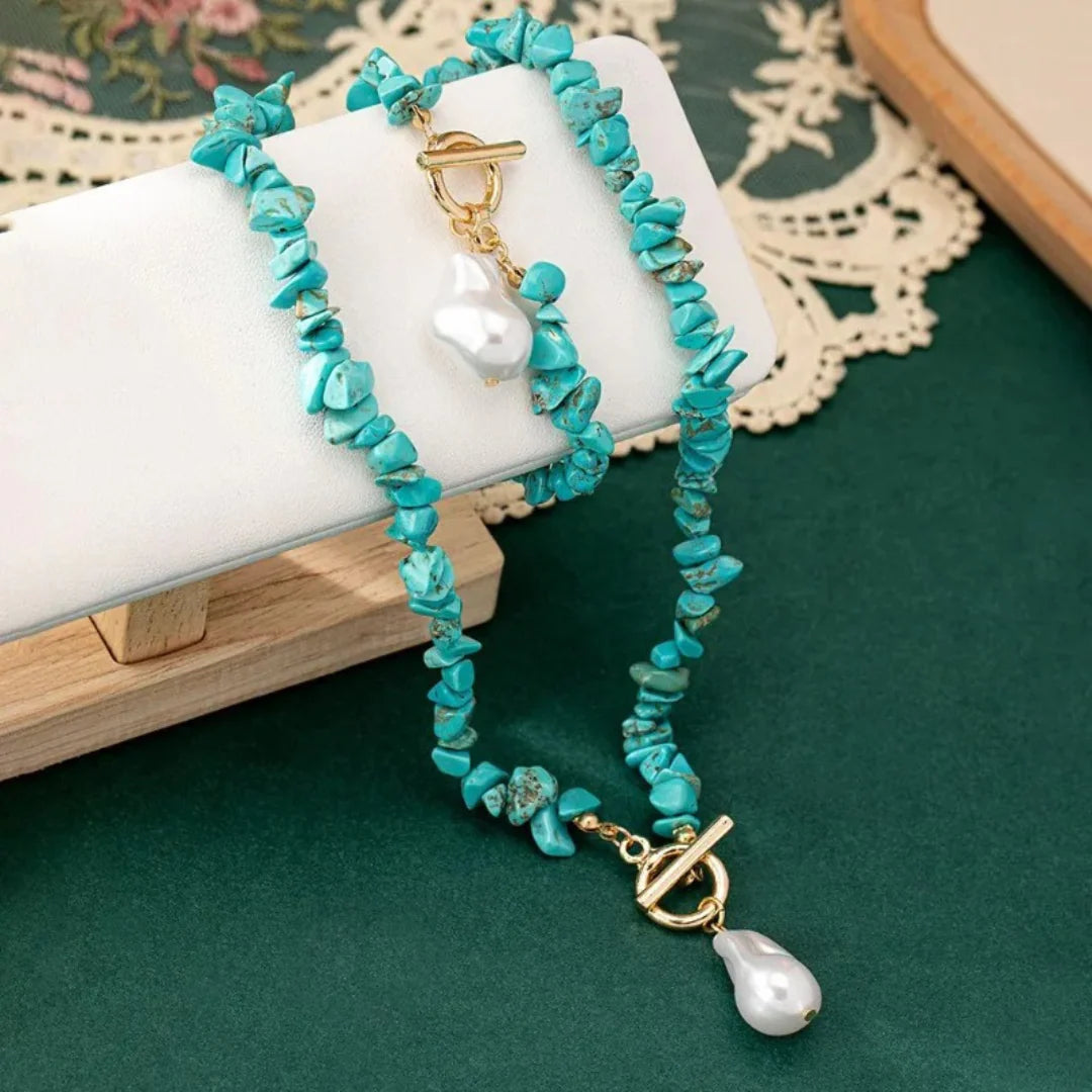 Ocean Kiss Turquoise & Pearl Collection