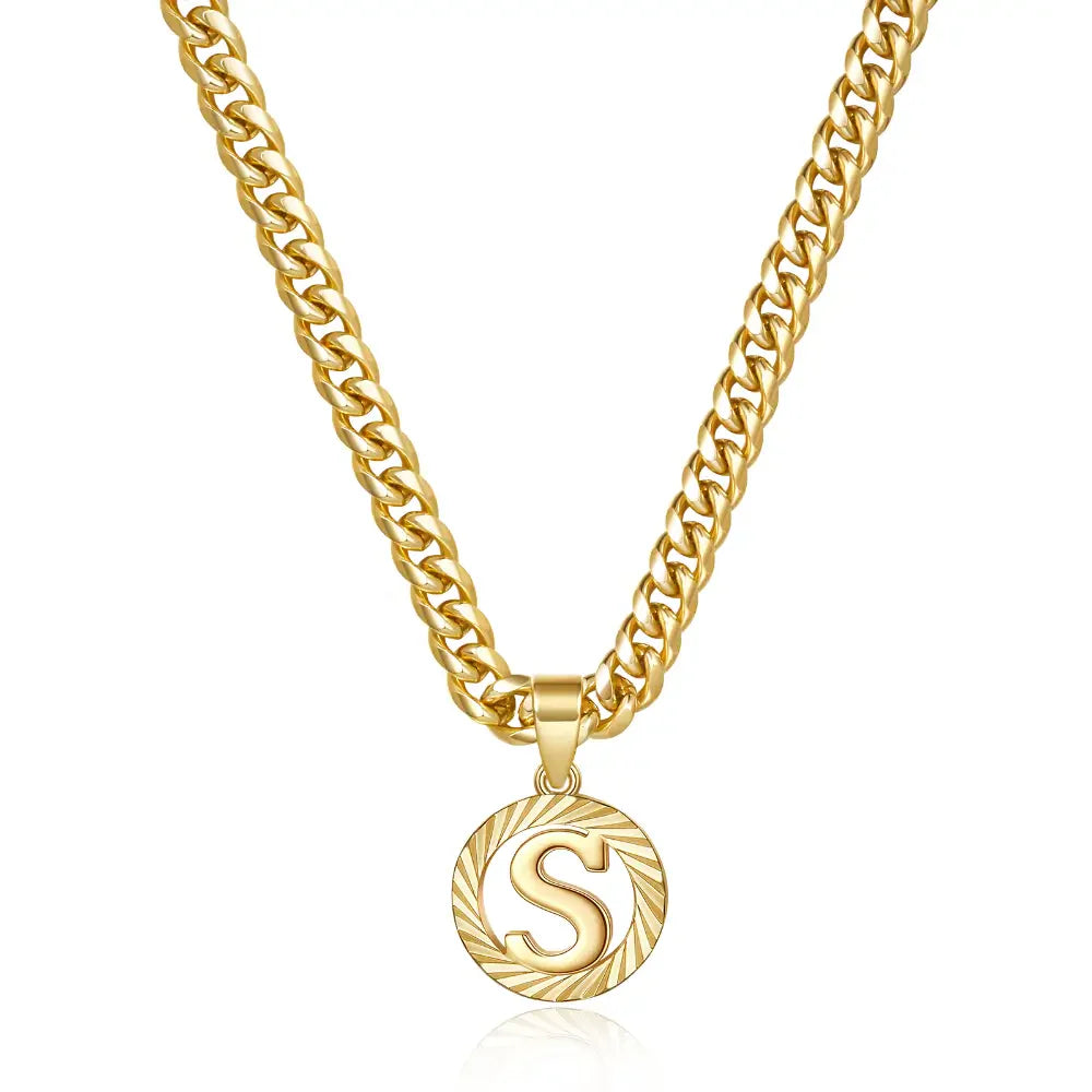 Initial Letter Necklace