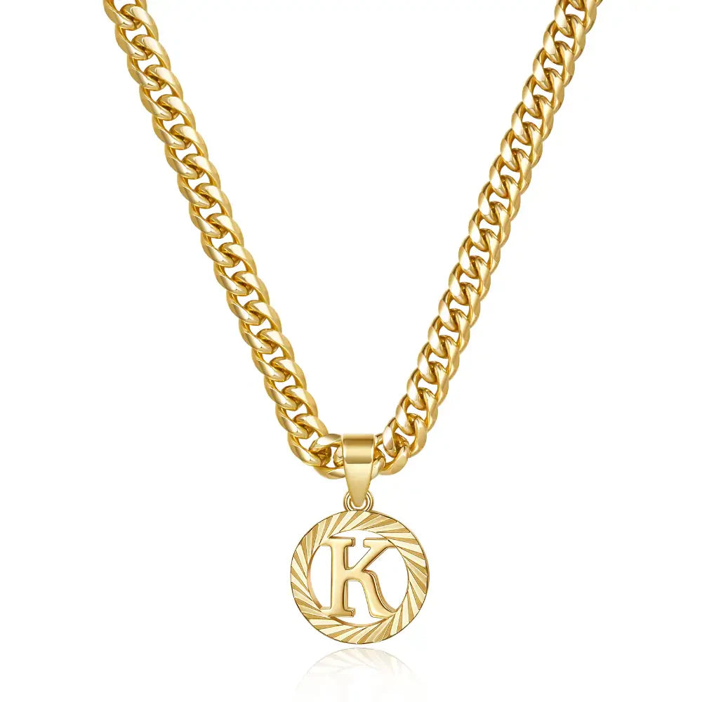 Initial Letter Necklace