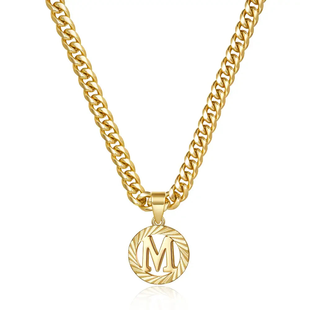 Initial Letter Necklace