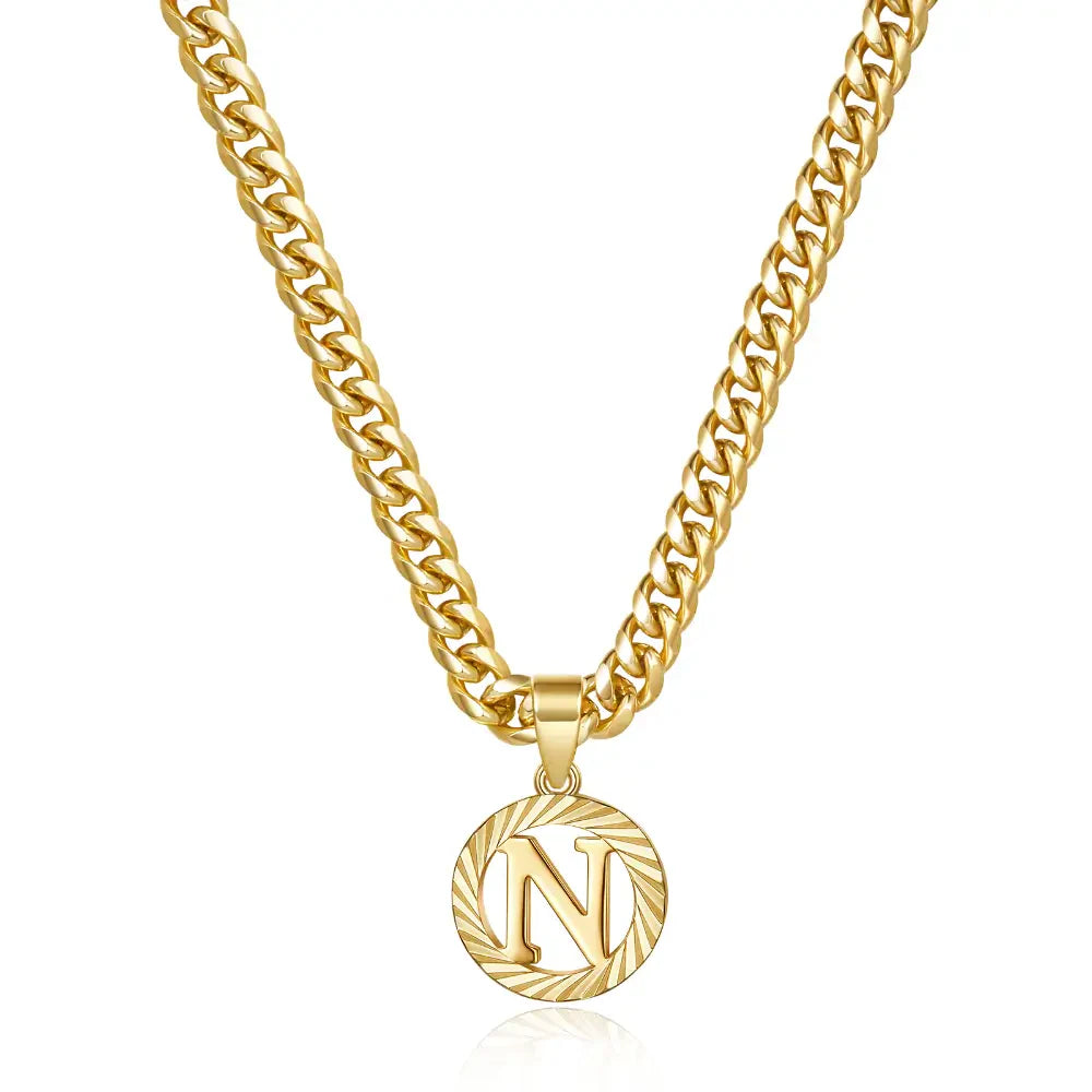 Initial Letter Necklace