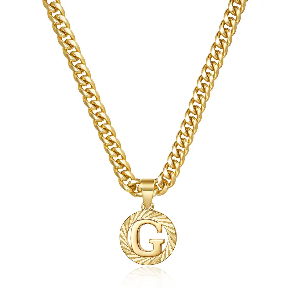 Initial Letter Necklace