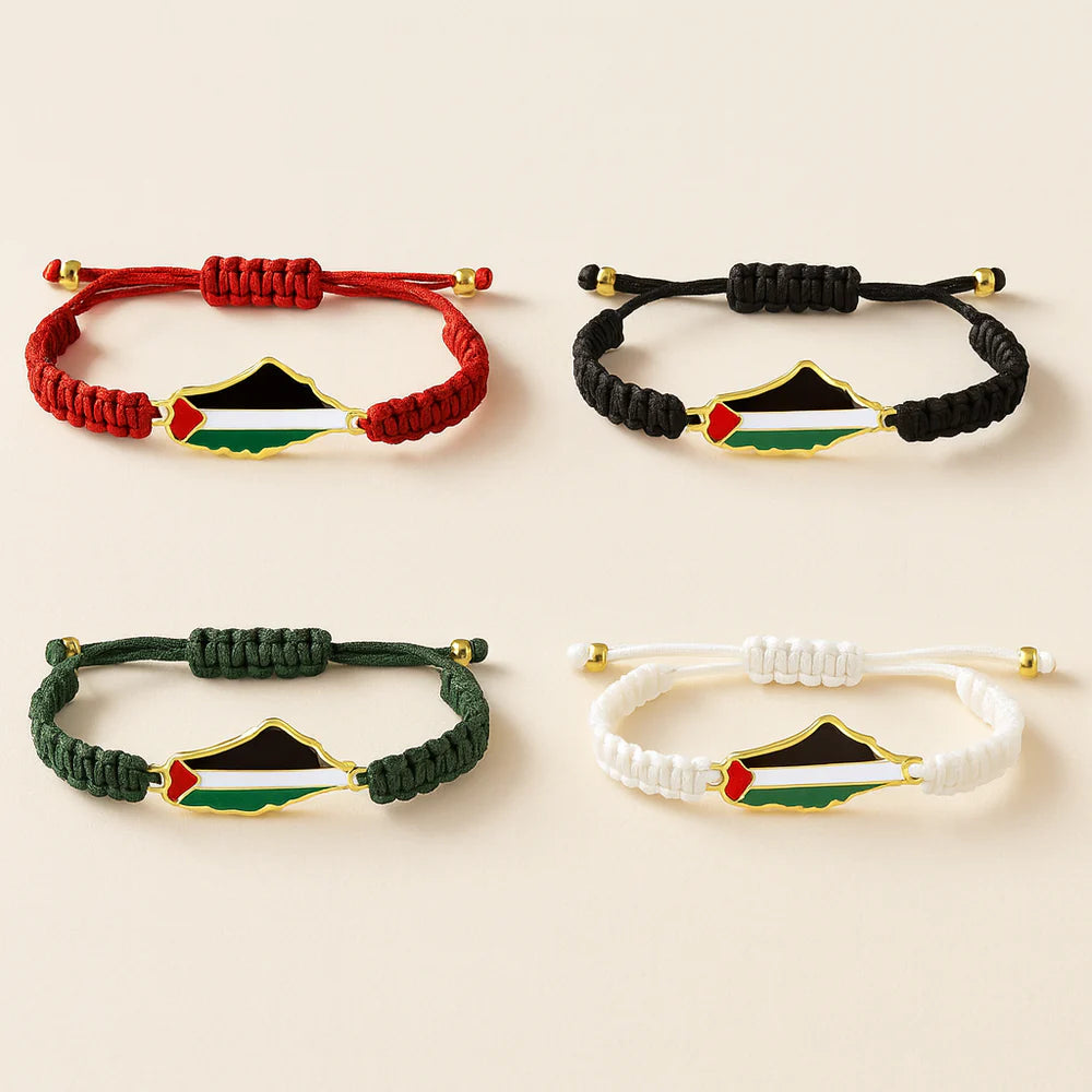 Palestine Thread Bracelet
