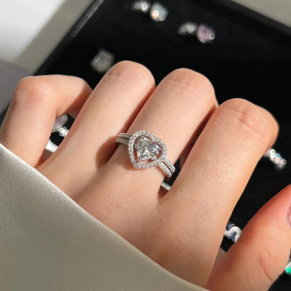 Perfect Match™ Sterling Silver Ring Set