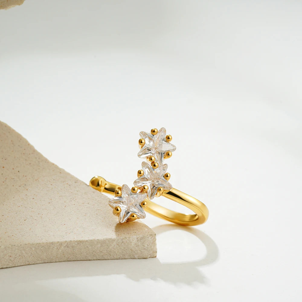 Crystal Clip Earring - 1 Piece