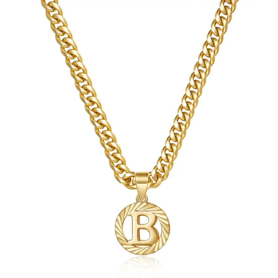 Initial Letter Necklace