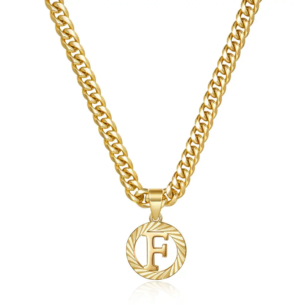 Initial Letter Necklace