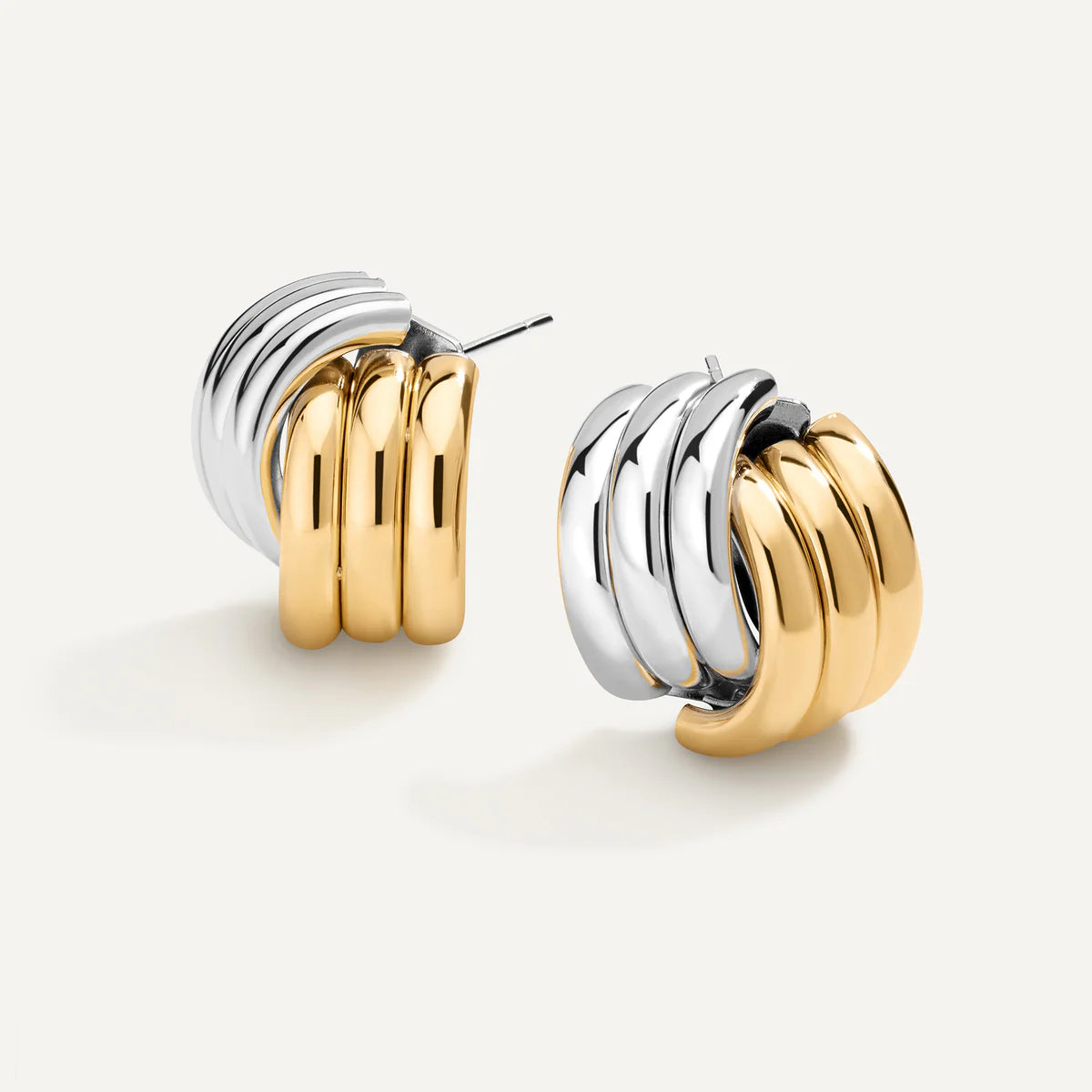 Dual Knot Earrings