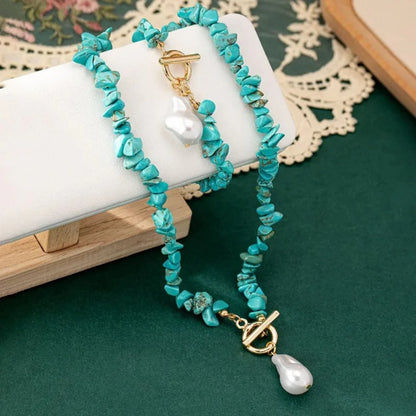 Ocean Kiss Turquoise & Pearl Collection