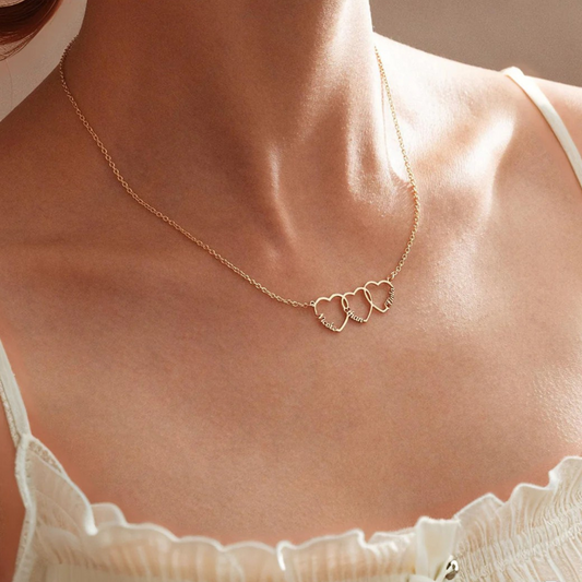 Personalized Heart Name Necklace