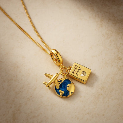 Wanderlust Charm Necklace