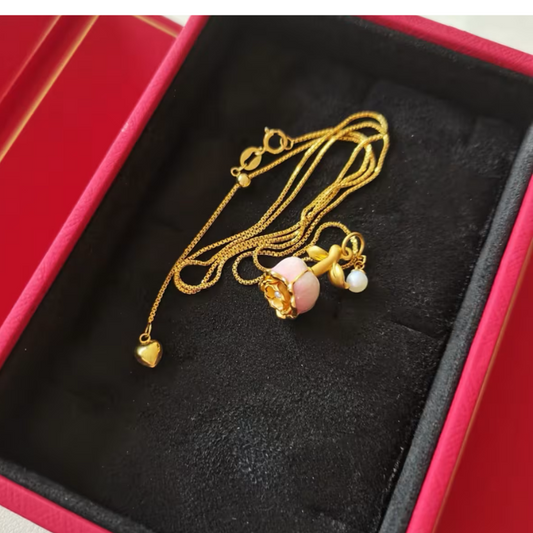 Blooming Rose Necklace