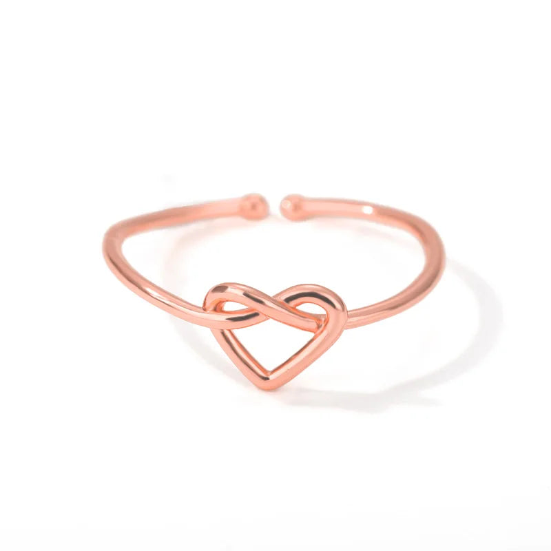 Adjustable Heart Ring