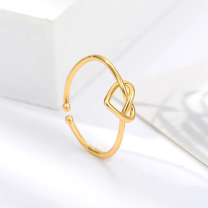 Adjustable Heart Ring