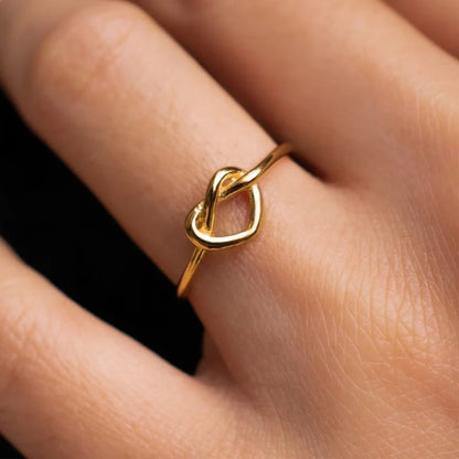 Adjustable Heart Ring