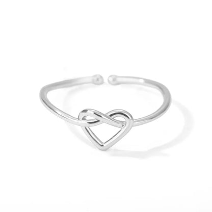 Adjustable Heart Ring
