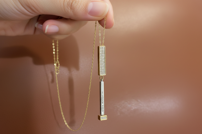 I Love You Necklace