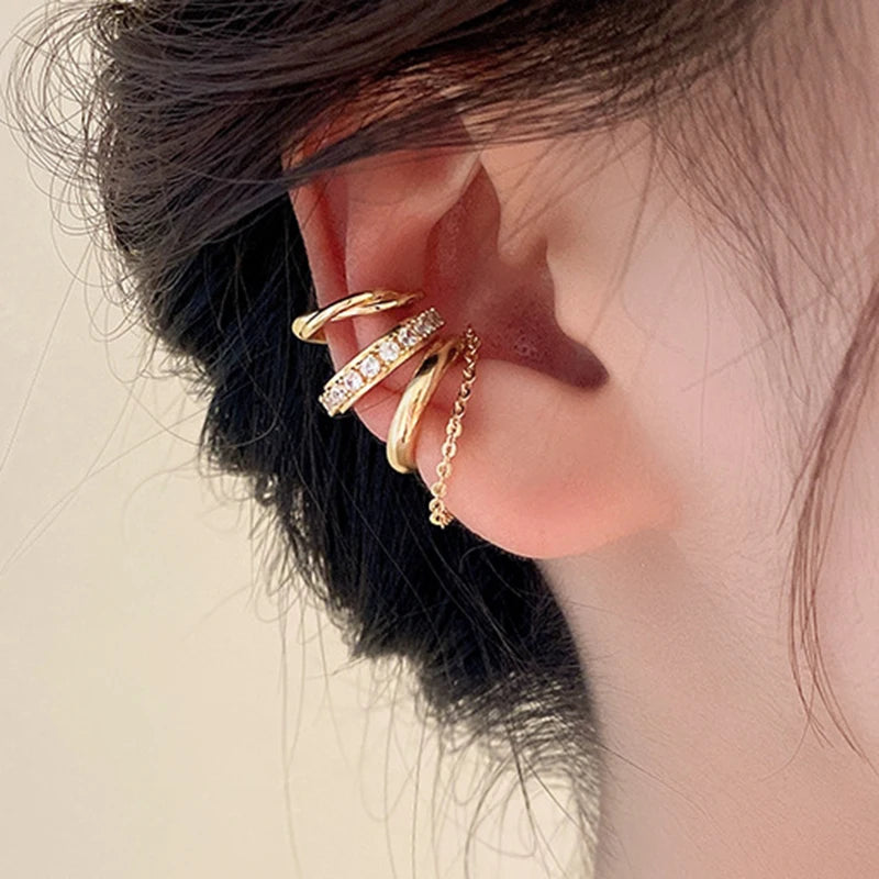 BOHO 3 piece Ear Cuff Set