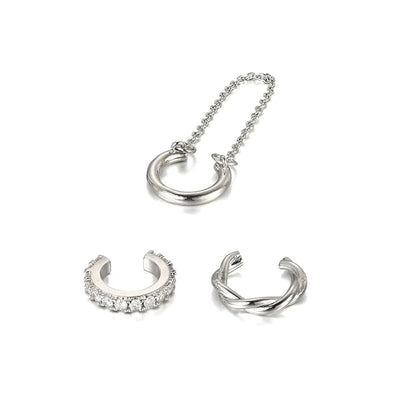 BOHO 3 piece Ear Cuff Set