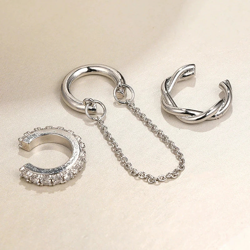 BOHO 3 piece Ear Cuff Set