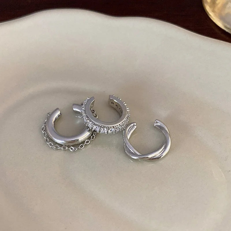 BOHO 3 piece Ear Cuff Set