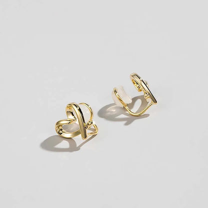 Heart Ear Clips