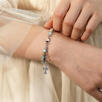 Religious Cross Bracelet