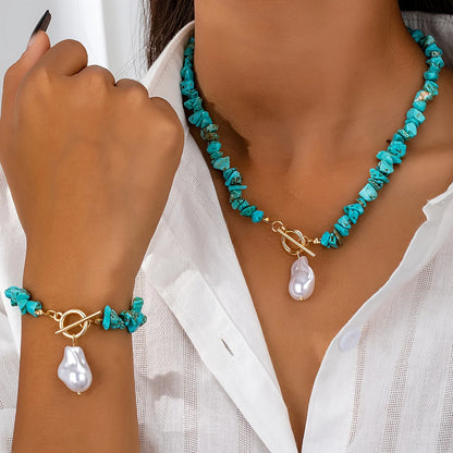 Ocean Kiss Turquoise & Pearl Collection