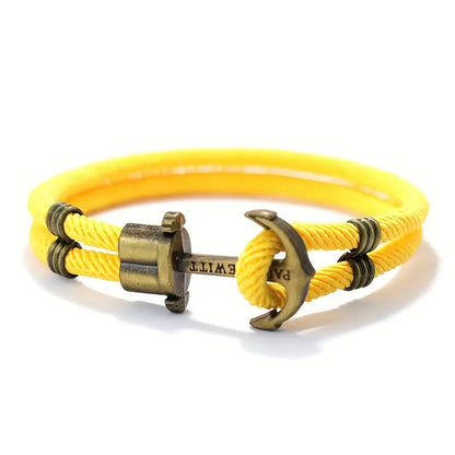Voyager Anchor Rope Bracelet