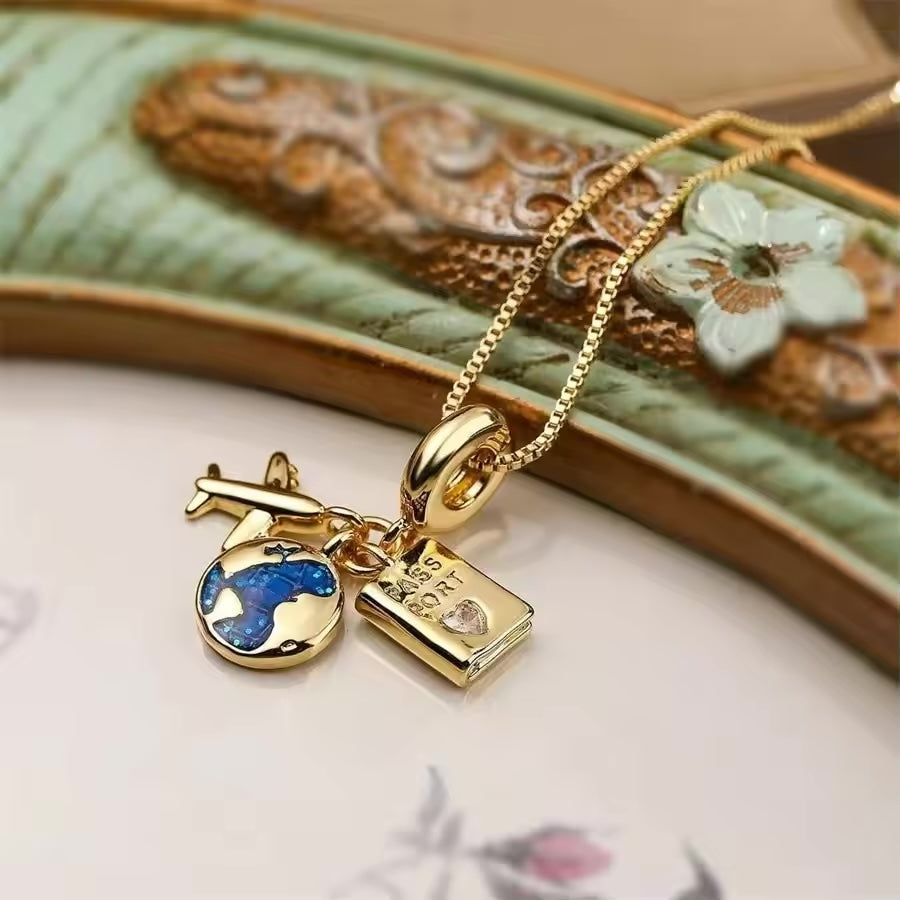 Wanderlust Charm Necklace