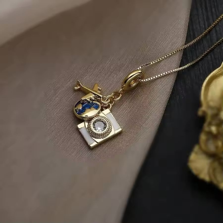 Wanderlust Charm Necklace