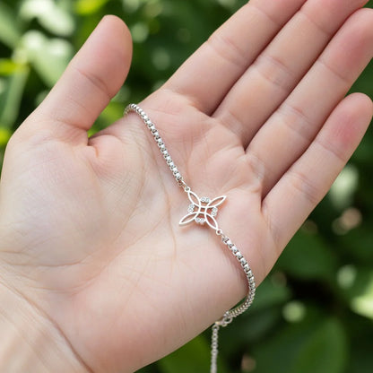 Witch Knot Protection Charm Bracelet