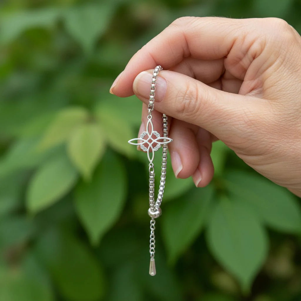 Witch Knot Protection Charm Bracelet