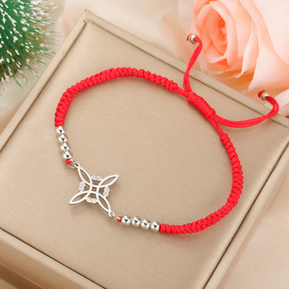 Witch Knot Protection Charm Bracelet